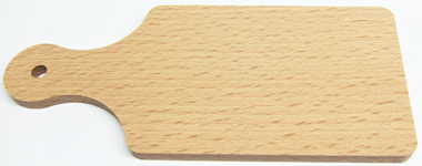 Mini-Schneidbrett 12,5x5,5cm Buche